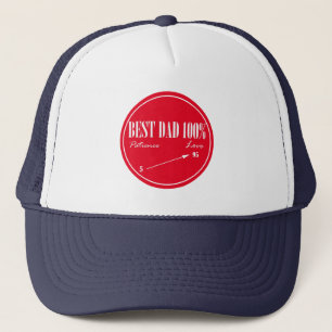 Best Dad Patience Love Arrow Trucker Hat Cap
