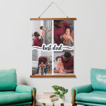 Best Dad Personalised 4 Photo Collage