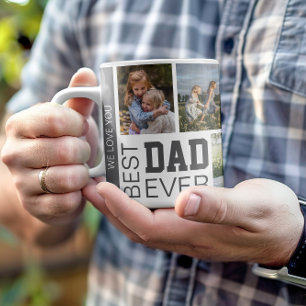Best Dad Personalised Photos Coffee Mug