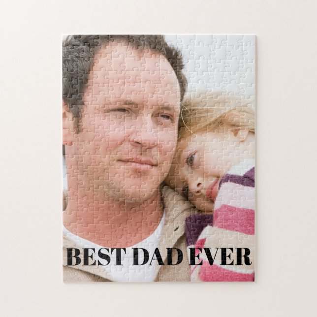 Best Dad Photo  Jigsaw Puzzle (Vertical)