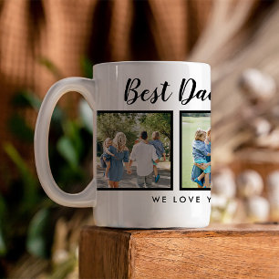 Best Dad! Photos Collage Coffee Mug