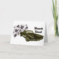 Best Dad Vintage Classic Car Art Gifts