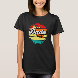 Best Dada Ever Father s Day Grandpa Retro Vintage  T-Shirt
