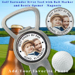 Best DADDY By Par Personalised Photo Golf  Divot Tool<br><div class="desc">Best Daddy By Par ... Two of your favourite things , golf and your kids ! Now you can take them with you as you play 18 holes . Customise these golf balls with your childs favourite photo and name . Whether it's a birthday, fathers day or Christmas, these dad...</div>