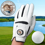 Best DADDY By Par Personalised Photo Golfer Golf Glove<br><div class="desc">Best Daddy By Par ... Two of your favourite things , golf and your kids ! Now you can take them with you as you play 18 holes . Customise these golf glove with golf ball markers with your childs favourite photo and name . Whether it's a birthday, fathers day...</div>