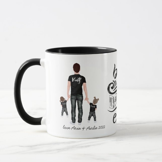 Best Daddy Ever | Add Your Photo Mug (Left)