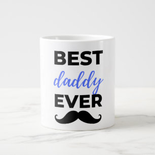 Best Daddy Ever Black Large Coffee Mug