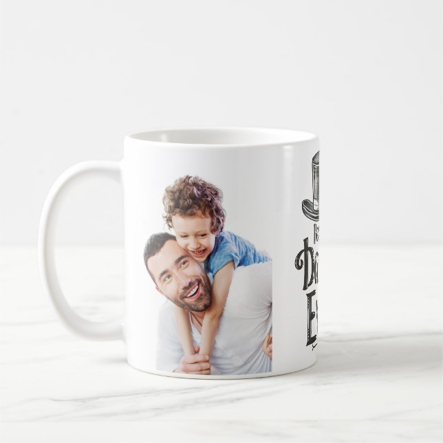 Best Daddy Ever - Custom Gift from Kids  Coffee Mug (Left)