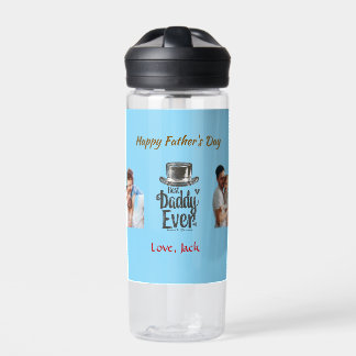 Best Daddy Ever - Custom Gift from Kids Water Bottle