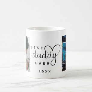 Best Daddy Ever Father's Day 2 Photo Coffee Mug