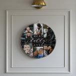 Best Daddy Ever | Father's Day 6 Photo Collage Dartboard<br><div class="desc">Celebrate your dad with our Best daddy Ever Photo Collage Dartboard. Perfect for Father’s Day or any special occasion, this personalised dartboard features a 6-photo collage to showcase your favourite family memories. The phrase "Best Daddy Ever" is styled in elegant black script with classic serif accents for a modern, heartfelt...</div>