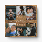 Best Daddy Ever Father's Day Gift Photo Woodgrain