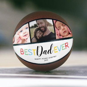 Best Daddy Ever   Fathers Day Photo Basketball