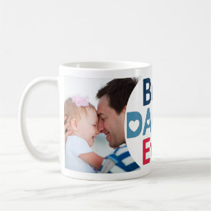 Best Daddy Ever. Funny Photo Collage Coffee Mug