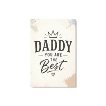 Best Daddy Ever Minimal Father Design