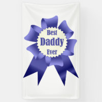 Best Daddy Ever winner award ribbon for Father