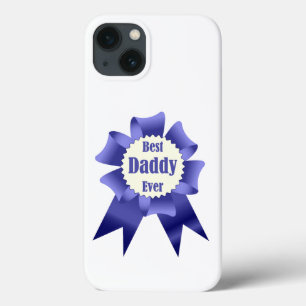Best Daddy Ever winner award ribbon for Father iPhone 13 Case