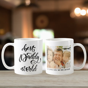 Best Daddy in the World Father's day Photo Gift Coffee Mug