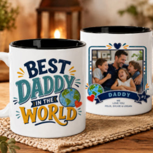 Best Daddy in the World Photo Mug