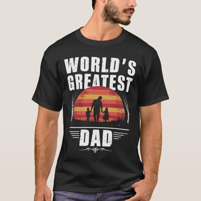 Best daddy in the world T-Shirt (Front)