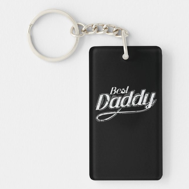 Best Daddy Vatertag Key Ring (Front)