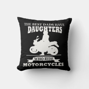 best dads daughter ride motorcycle cushion