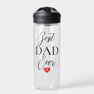 Best Dady Ever Trendy Gift For Father’s Day Water Bottle