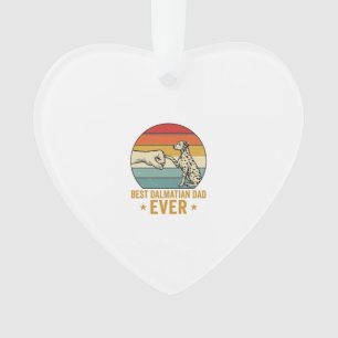 Best Dalmatian Dad Ever Vintage Fist Bump Shirt_1 Ornament