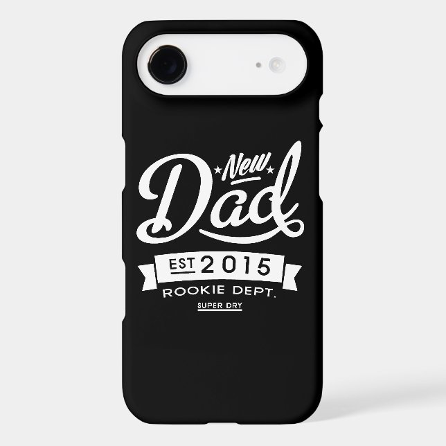 Best Dark New Dad 2015 Case-Mate iPhone Case (Back)