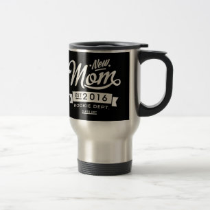 Best Dark New Mum 20XX Travel Mug