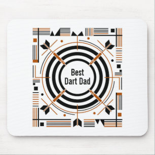 Best Dart Dad – Happy Father’s Day Mouse Mat