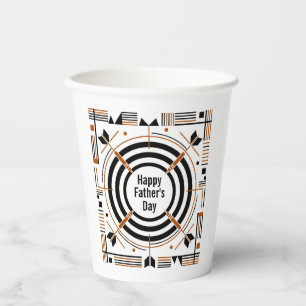 Best Dart Dad – Happy Father’s Day Paper Cups