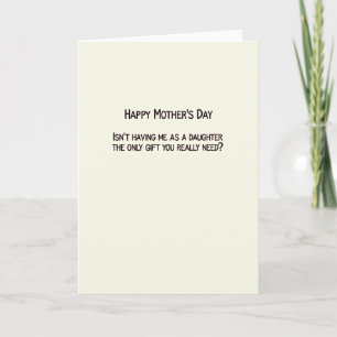 Best Daughter Ever Card
