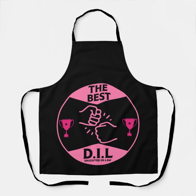 Best Daughter-In+law Gifts Apron (Front)