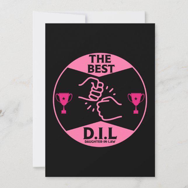 Best Daughter-In+law Gifts Holiday Card (Front)