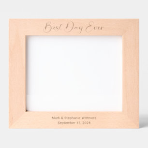 Best Day Ever 10x8 Customisable Photo Frame