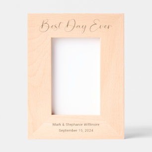 Best Day Ever 4x6 Customisable Photo Frame Picture