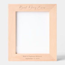 Best Day Ever 8x10 Customisable Photo Frame