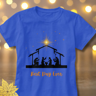 Best Day Ever Christian Christmas Nativity Jesus T-Shirt