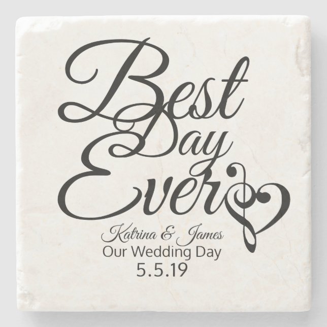 Best Day Ever Coasters (Front)