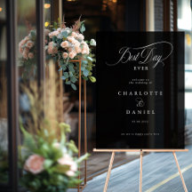 BEST DAY EVER! Elegant, Wedding Banner