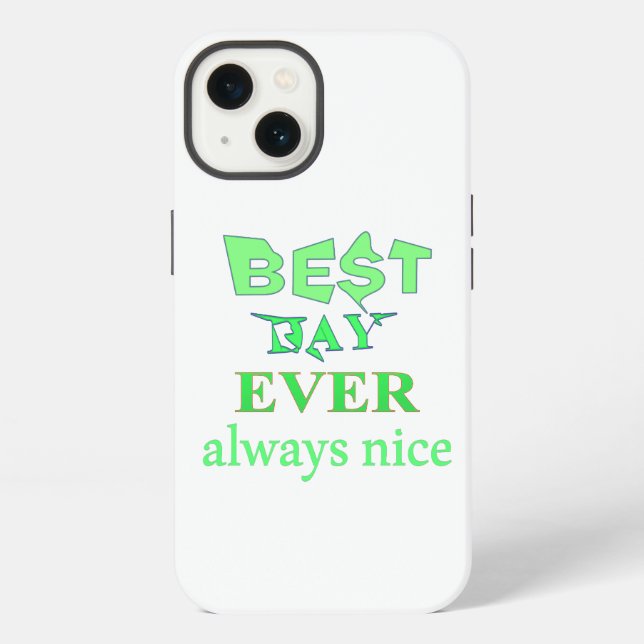 Best Day Ever iPhone Case (Back)