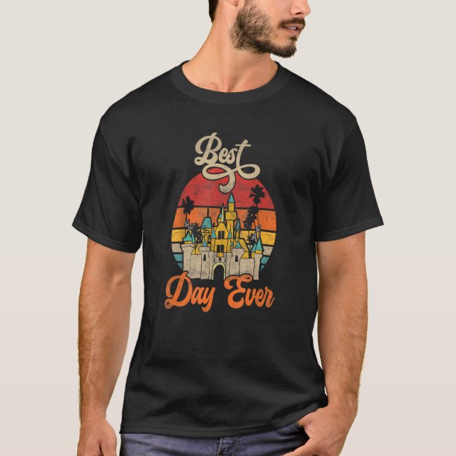 Best Day Ever Matching Vacation Summer Proud Fathe T-Shirt (Front)