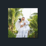 Best Day Ever Personalised Wedding Canvas Print<br><div class="desc">Modern and elegant design printed Best Day Ever Personalised Wedding Canvas Print that can be customised with your text. Check out the Graphic Art Design store for other products that match this design!</div>