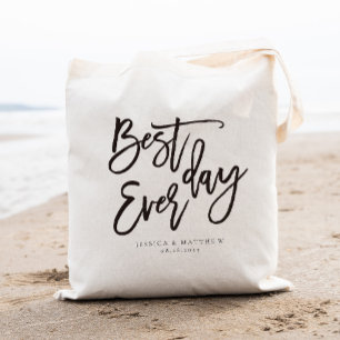 Best day ever, Personalised Welcome Tote Bag