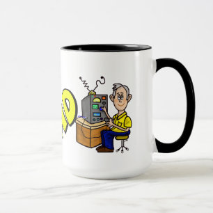 Best Day Ham Radio Operator Mug  Customise It!