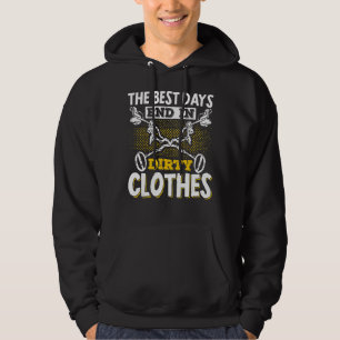 Best Days End In Dirty Clothes Metal Detecting Det Hoodie