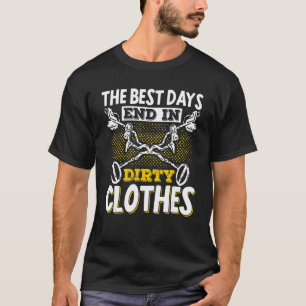 Best Days End In Dirty Clothes Metal Detecting Det T-Shirt