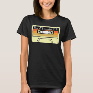 Best December 1982 Birthday  Cassette Mix Tape Vin T-Shirt