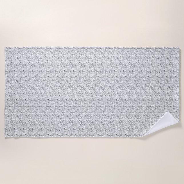 Best decorative Design Twelve Beach Towel (Front)